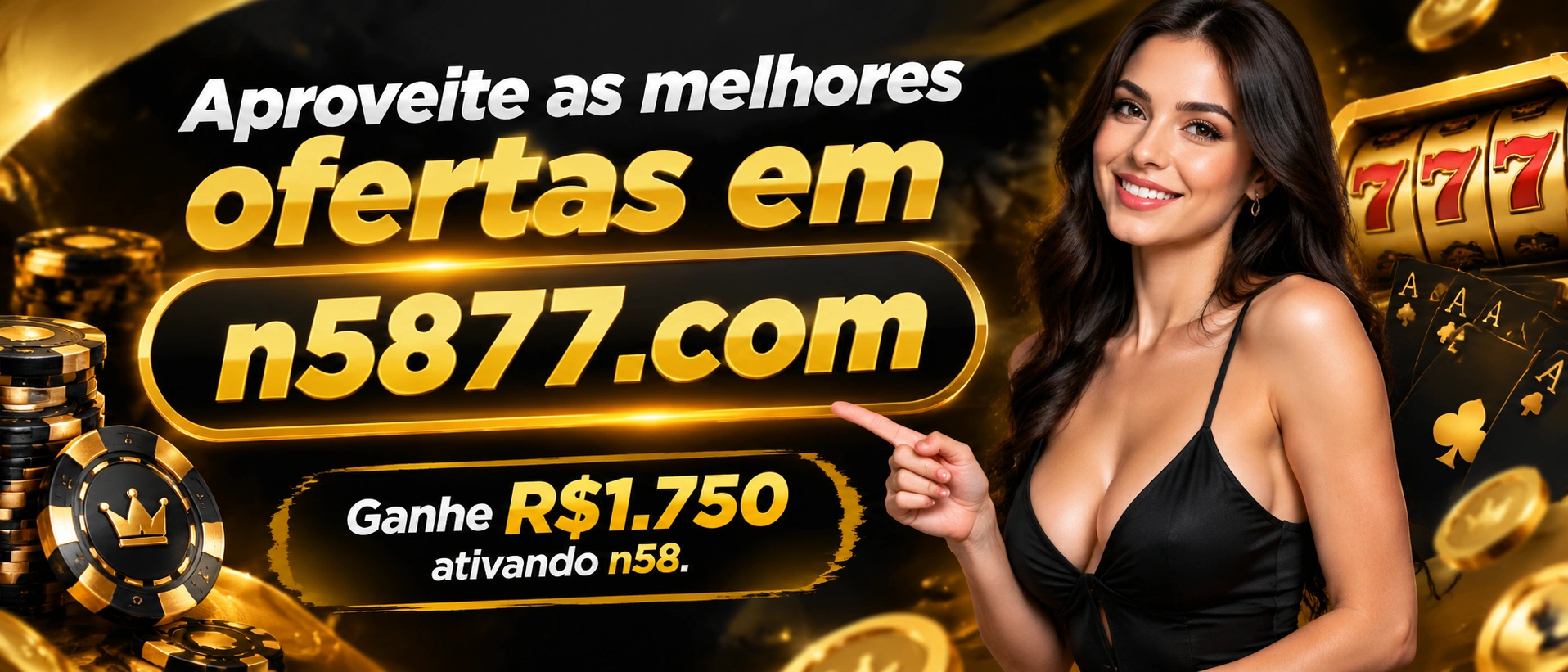 Tela com campanhas de bônus e benefícios promocionais